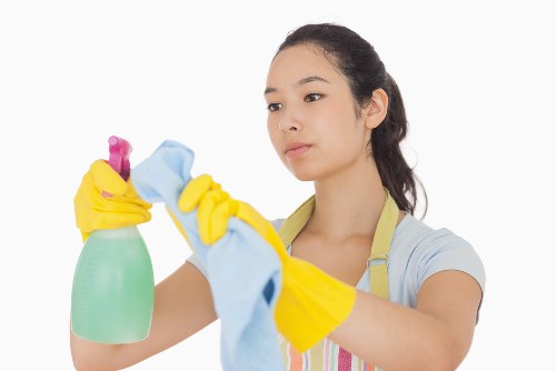 Domestic cleaning tasks for kitchens and bathrooms in NW3 homes
