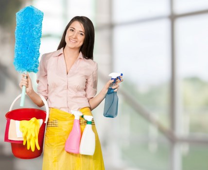 Detailed move-out cleaning for a rental property in North West London