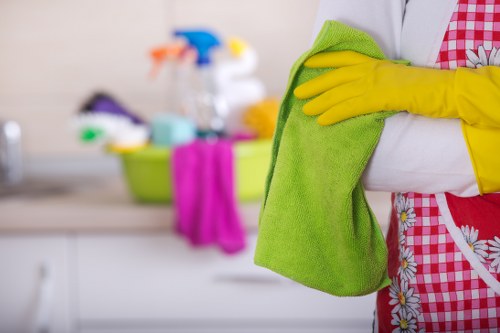 Professional deep clean preparation in a Hampstead NW3 property