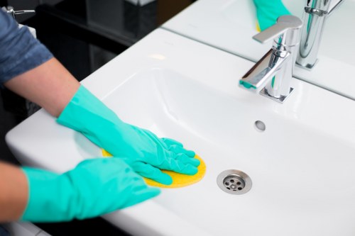 Carpet cleaning service for a stair carpet in NW3 property