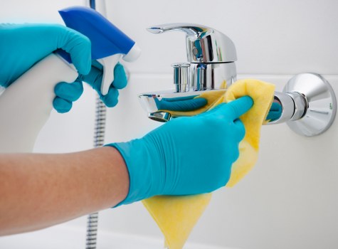 Carpet cleaning equipment used in a Hampstead area property