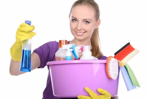 End of tenancy cleaning in an NW3 apartment building